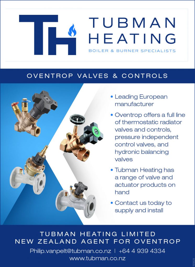 Oventrop products for heating systems NZ