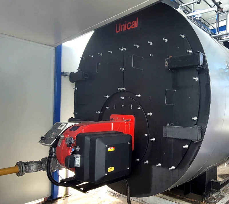 Tubman Heating installs 5MW Unical Steam boiler for Ottogi